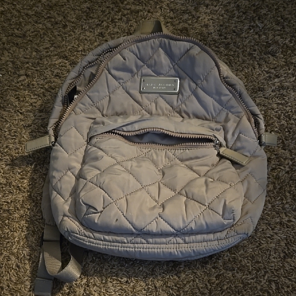 Marc Jacobs Quilted Backpack - Tan